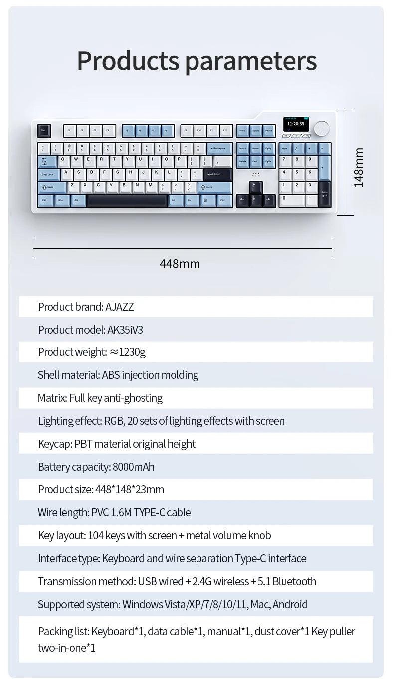 Ajazz AK35I V3 MAX